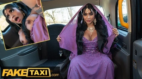 Extraordinary Yasmina Khan's faketaxi action