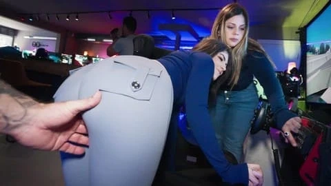 Kay Rhea – Getting Racy at the Arcade